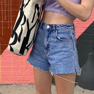 Zara denim shorts